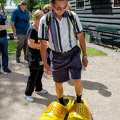 Giant clogs at the Woodenshoe Workshop